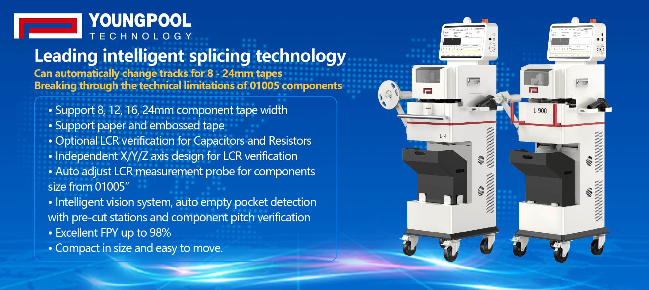 SMT production lines Youngpool Splicing machine