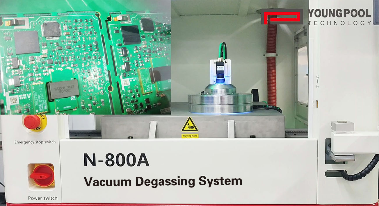 欧州のEMSプロバイダーがYoungpool N-800A真空脱泡機を採用し、ディスペンシングおよびコーティング能力を強化